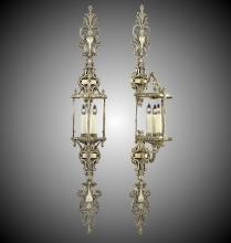 American Brass & Crystal WS2190-01G-PI - Three Light Wall Sconce